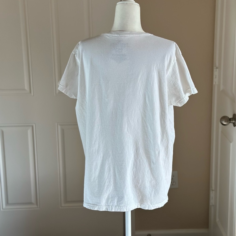 100% Cotton USA White Patriotic Unisex T-Shirt Size XL (16/18) - Picture 3 of 10